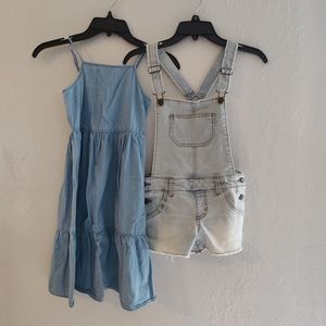 Girl Dress Overall Bundle